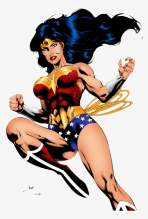 Life In The Day As Wonder Woman - Wonder Woman Cartoon Comic #20674