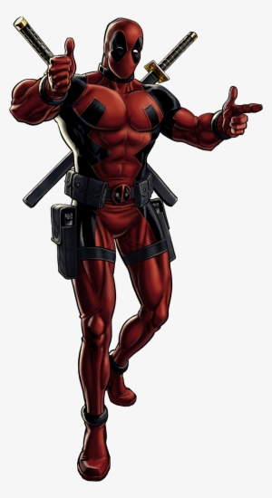 Deadpool Portrait Art - Marvel Avengers Alliance Deadpool #21207
