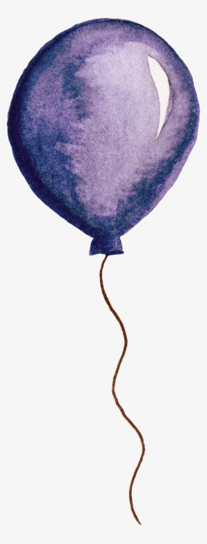 This Graphics Is Hand Painted A Purple Balloon Png - Portable Network Graphics #21393 This Graphics Is Hand Painted A Purple Balloon Png - Portable Network Graphics #21393