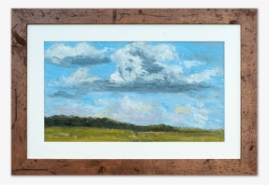 Steam Train Clouds At Shelby Farms - Picture Frame #22257