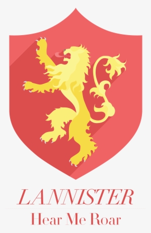 Flat Icon Versions Of The Sigils Of The Great Houses - House Lannister #22295