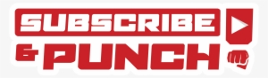 Subscribe And Punch Logo #22456