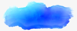 Water Color Blue Png #22461