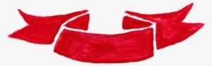Png File Size - Png Red Watercolour Banner #22973