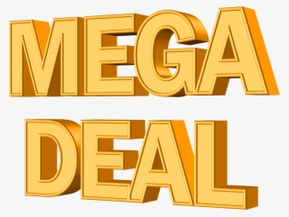 Mega Deal Png Transparent Image - Mega Deal #23156