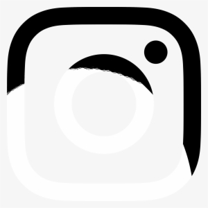 Instagram 2016 Logo Black And Ahite - Clip Art #23294