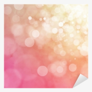 White Bokeh On Orange And Pink Watercolor Background - Watercolor Painting #23578