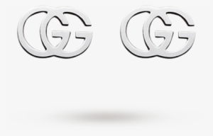 Gucci Logo Gold Png Gucci Gg Tissue 18ct Gold Stud - Earring #23597