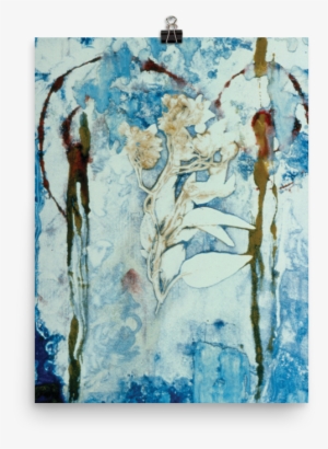 Ghost Flower - Watercolor Paint #23639