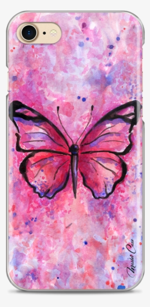 Coque Iphone 7/8 Artistic Design Watercolor Butterfly - Iphone X #23690
