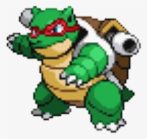Pizza Turtle Blastoise - Pokemon Pixel Art Blastoise #23882