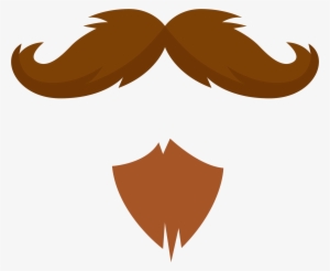 Mustache Beard Png Free - Goatee Clipart #23884