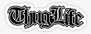 Thug Life Sticker Png - Thug Life Logo Png #23929