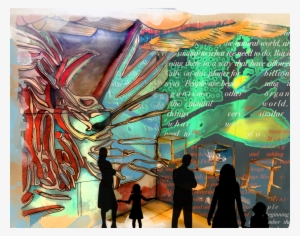 Escena 4b - Watercolor Painting #23989