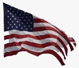 American Flag Vector Clip Art Png - America Flag Waving Png #24248