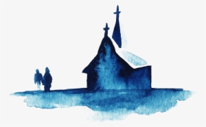 Domestic Violence And The Australian Church / Safer - Watercolor Church Png #24319