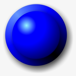File - Bullet-blue - Blue Png #24705