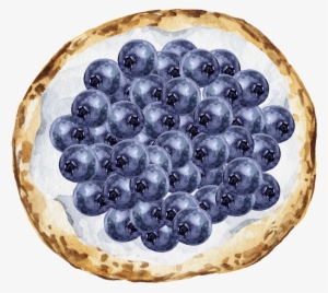 Hand Painted Fruit Pizza Png Transparent - Fruit #25236
