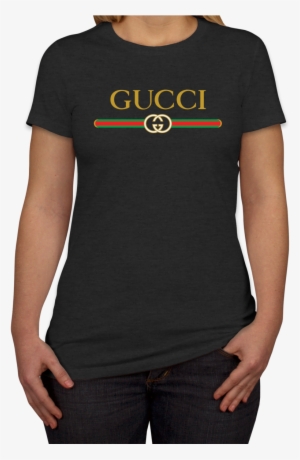 Awesome Gucci Logo Print Women's T-shirt - Gucci Women T Shirt Png #25541 Awesome Gucci Logo Print Women's T-shirt - Gucci Women T Shirt Png #25541