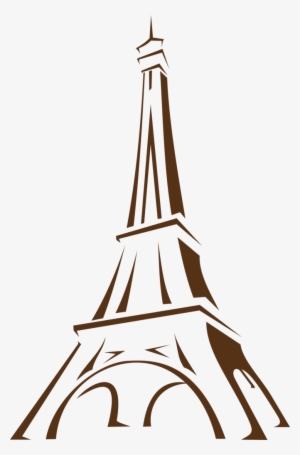 Free Eiffel Tower Png Hd - Eiffel Tower Drawing #25805