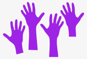 Drawing Download Document - Cartoon Hands Reaching Up #26290