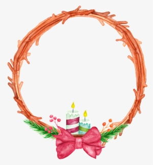 This Graphics Is Hand Painted Two Candles Circle Png - Portable Network Graphics #26308 This Graphics Is Hand Painted Two Candles Circle Png - Portable Network Graphics #26308