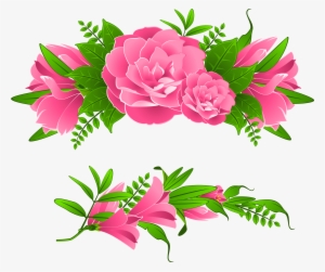 Flowers Border Clipart Png #26332