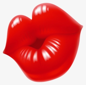 Share This Image - Red Kiss Lips #26455