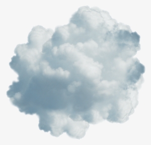 Blue Cloud Png Transparent Isolated Objects Textures - Cloud Transparent Png #26534