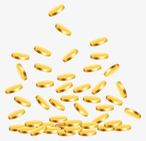 Gold Coins Falling Png #26676