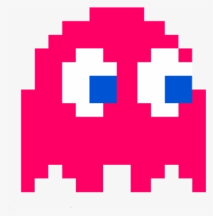 Pac-man Ghost Png Transparent Image - Mrs Pac Man Ghost #26728