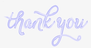 Thank-you - Calligraphy #27422
