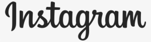 Instagram Png Logo - Instagram Word Logo Png #27715