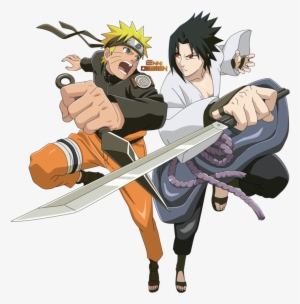 Naruto Shippuden Png Clipart - Naruto And Sasuke Png #27736