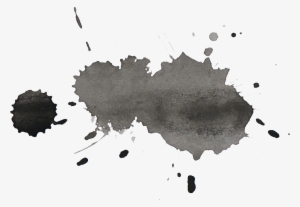 771 X 1000 Png 48kb 22 Black Watercolor Splatter - Watercolor Painting #27782