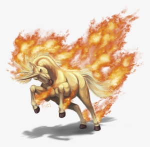 Rapidash Used Flare Blitz By Shadeofshinon On Deviantart - Stallion #28070