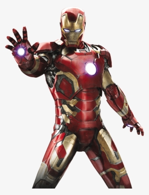 Iron Man Standing - Iron Man Transparent Background #28095