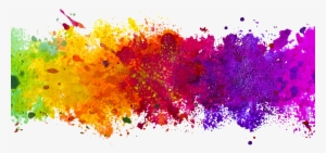 Download Splash Of Colour Clipart Watercolor Painting - Multi Coloured Background Png #28137
