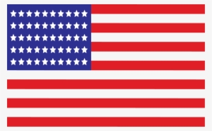 American Flag Vector Png - Us Flag 50 Stars #28203