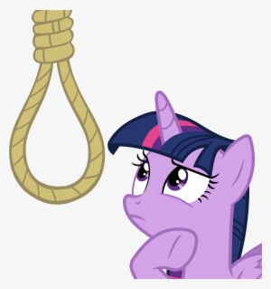 Transparent Noose Neck - Twilight Sparkle Suicide #28311