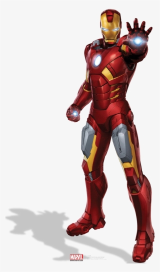 Iron Man - Iron Man Vector Png #28375
