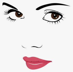 Face Portrait Woman Clip Art - Womanface Clipart #28377