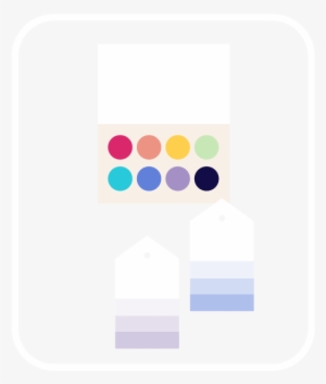 Add Splashes Of Watercolor Around The Phrase And Use - Circle #28465