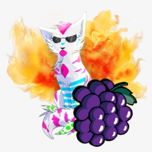 Thuglife 60ml - Purple Grapes Shower Curtain #28860