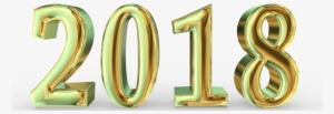 2018 Happy New Year Png Free Download - 2018 Happy New Year Pngs #29176