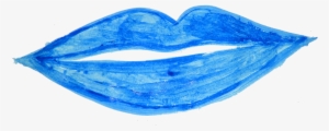 Watercolor Lips Free Png - Watercolor Painting #29178