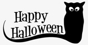 Happy Halloween Clipart Black And White #29353