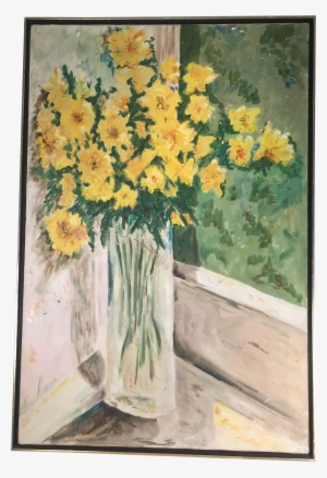 Floral Arrangement Abstract Painting - Bouquet #29446