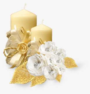 Free Png Christmas Candle Png Images Transparent - Rose And Candles Png #29620