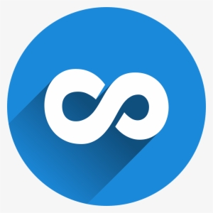 Infinity Symbol With Shadow - Contact Email #200082